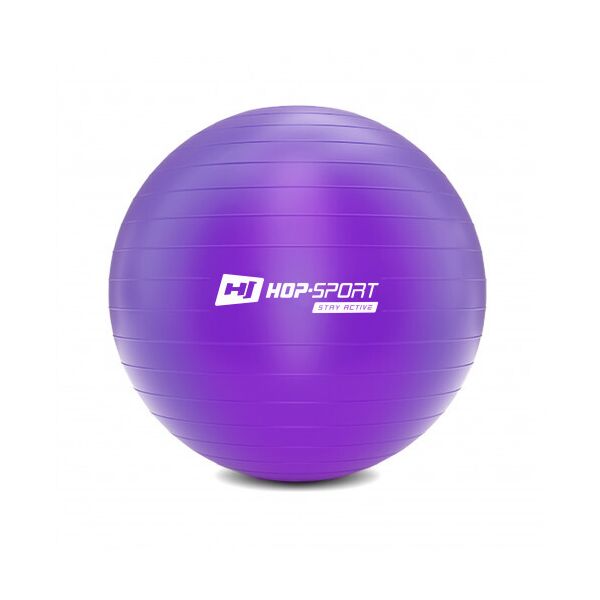 

Фитбол Hop-Sport 85 см фиолетовый с насосом 2020 (HS-R085YB)