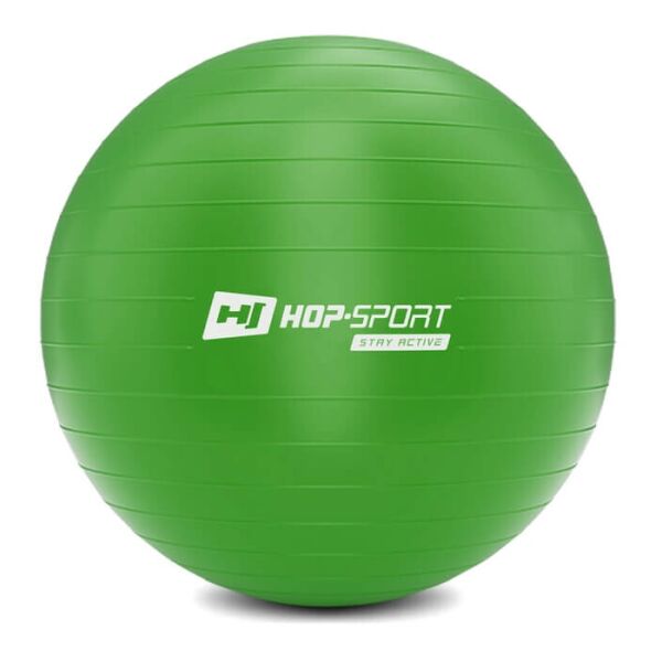 

Фитбол Hop-Sport 85 см зеленый с насосом 2020 (HS-R085YB)