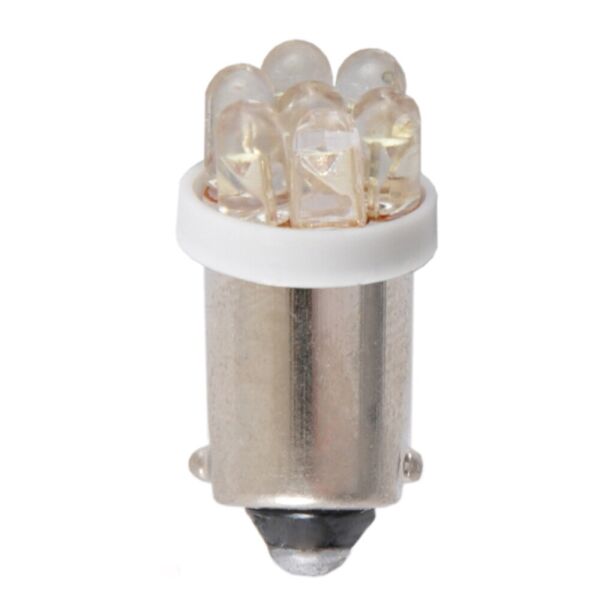 

LED лампа WINSO 12V FLUX T8.5 BA9s 7LED white 127690