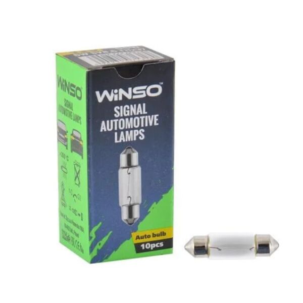 

Лампа Winso 12V SV8.5 T11x37 C5W 5W 713180