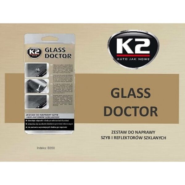 

Набор для ремонта стекла K2 GLASS DOCTOR 0.8мл (B350)