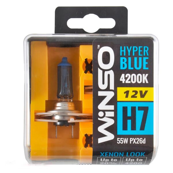 

Галогенная лампа Winso Hyper Blue H7 55W PX26d 12V 712750 (2 шт.)