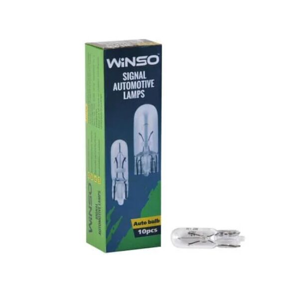 

Лампа Winso W1.2W 1.2W 12V W2x4.6d 713240