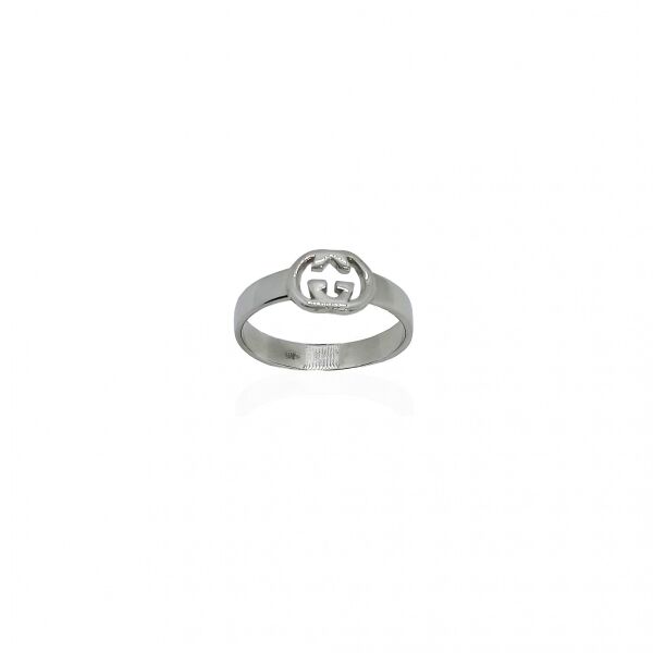 Акция на Кольцо серебряная в стиле "Гуччи"; 21008 18 размер от Allo UA