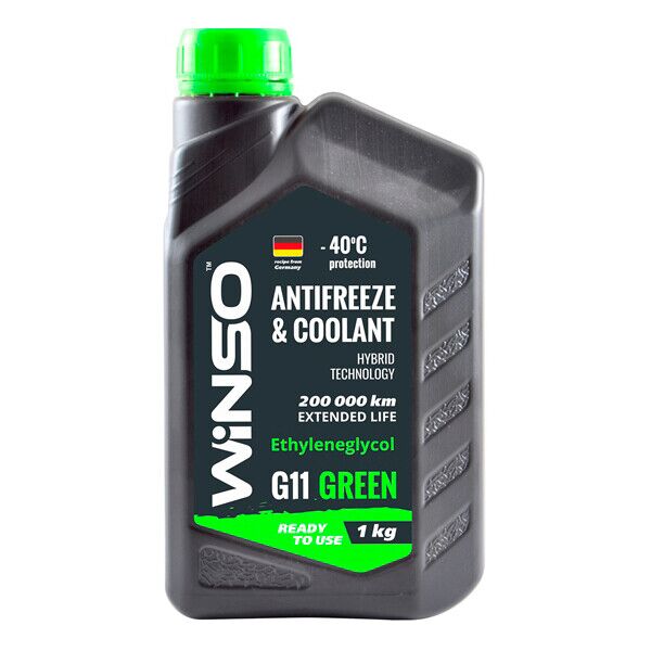 

Антифриз Winso Green G11 -40°С 1 кг зеленый 880960