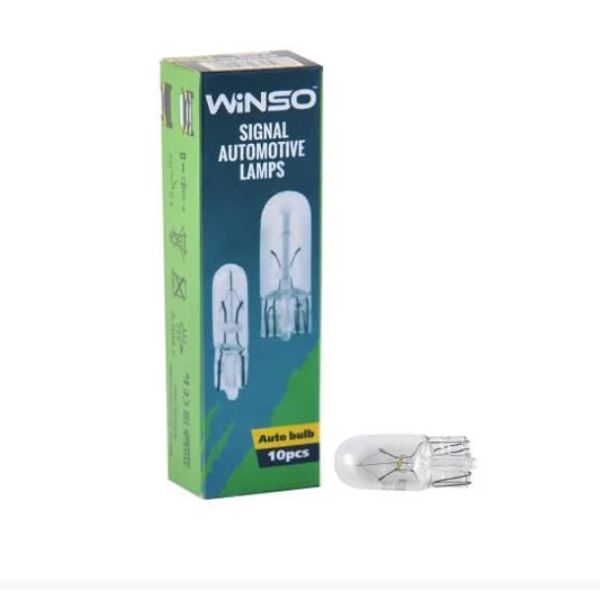 

Лампа Winso W5W 5W 24V W2.1x9.5d 725230