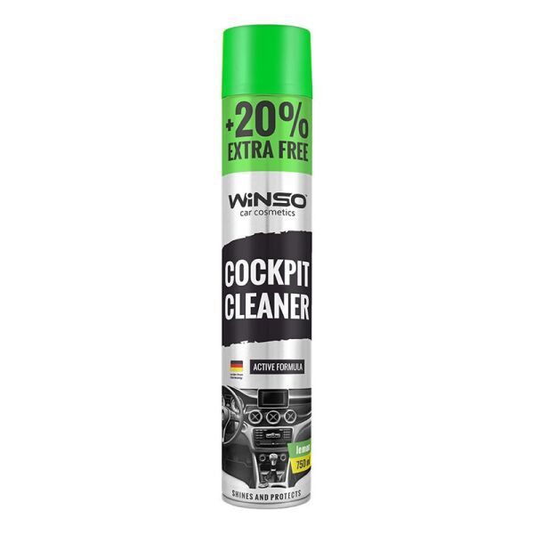 

Полироль для панели приборов WINSO Cockpit Cleaner Лимон 750 мл 870540