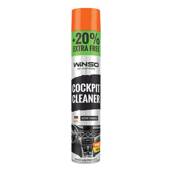 

Полироль для панели приборов WINSO Cockpit Cleaner Апельсин 750 мл 870550