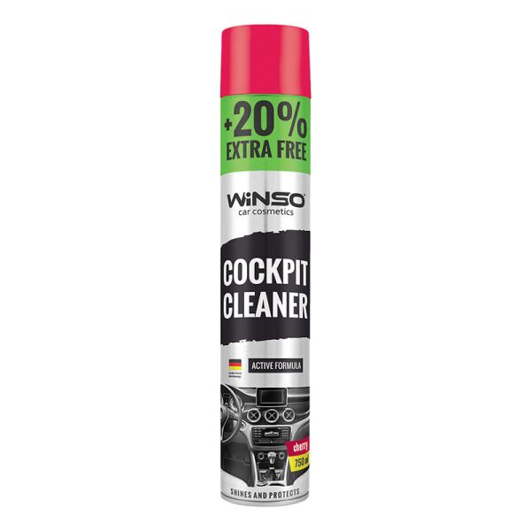 

Полироль для панели приборов WINSO Cockpit Cleaner Вишня 750 мл 870590