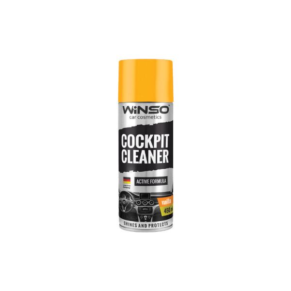 

Полироль для панели приборов WINSO Cockpit Cleaner Ваниль 450 мл 840530