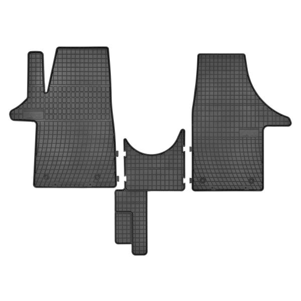 

Коврики резиновые в салон Frogum Volkswagen T5 от 2003 Передние 3-места (D0073)