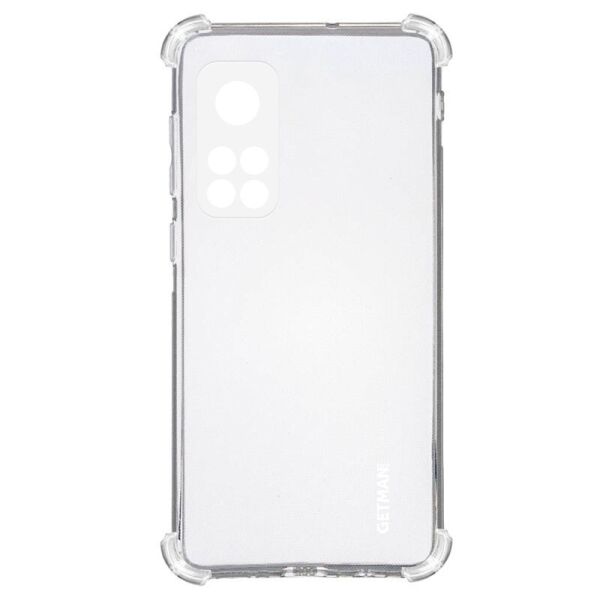 

TPU чехол GETMAN Ease logo усиленные углы для Xiaomi Mi 10T Pro (Прозрачный / Transparent) (100066873)