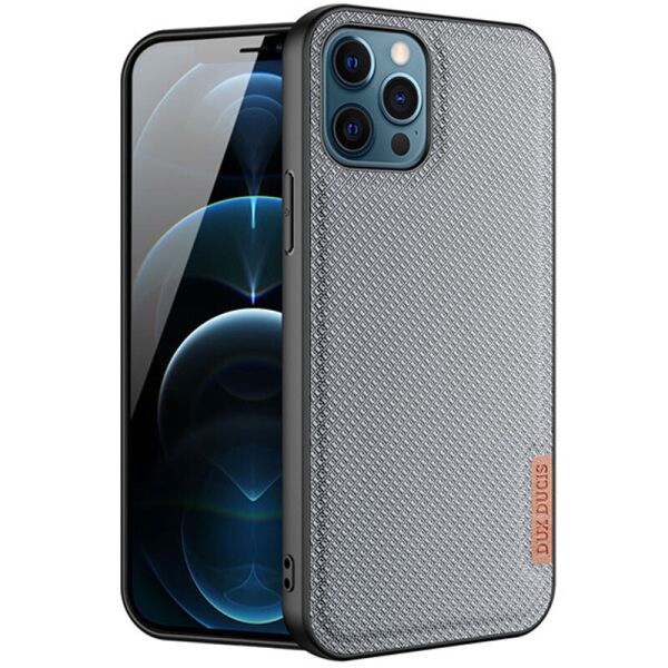 

Чехол TPU+Textile Dux Ducis Fino для iPhone 12 Pro (Синий) (1101030)