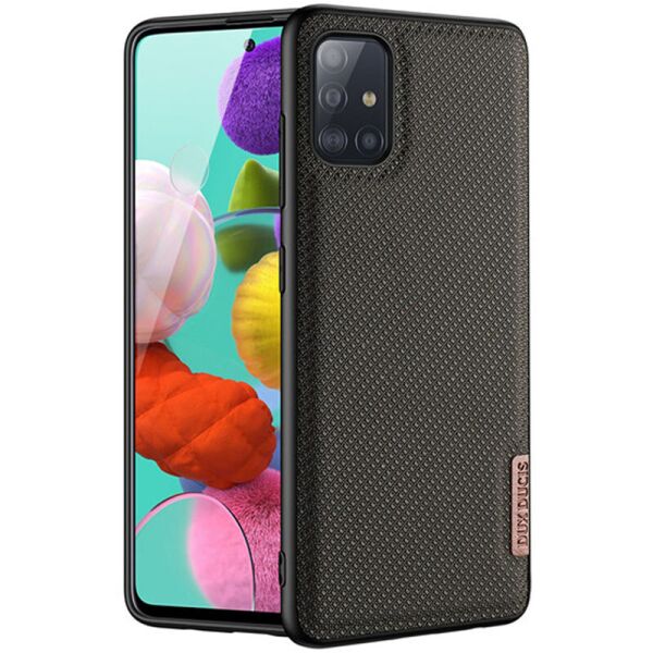 

Чехол TPU+Textile Dux Ducis Fino для Samsung Galaxy A51 (Черный) (1101089)