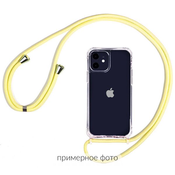 

Чехол TPU Crossbody Transparent для iPhone 8 plus (5.5") (Желтый) (100066774)