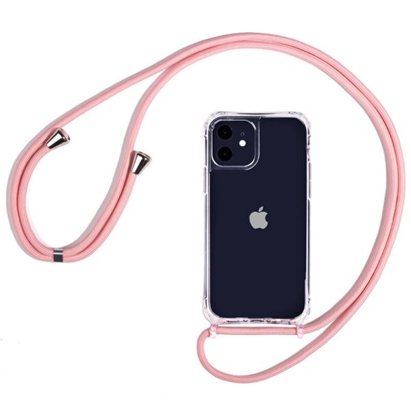 

Чехол TPU Crossbody Transparent для Apple iPhone 11 (6.1") (Розовый) (1100814)