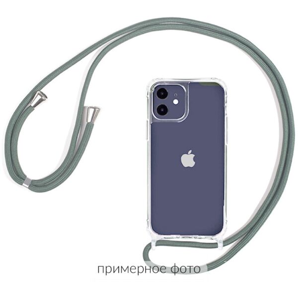 

Чехол TPU Crossbody Transparent для Apple iPhone 11 Pro (5.8") (Зеленый / Pine green) (1100825)