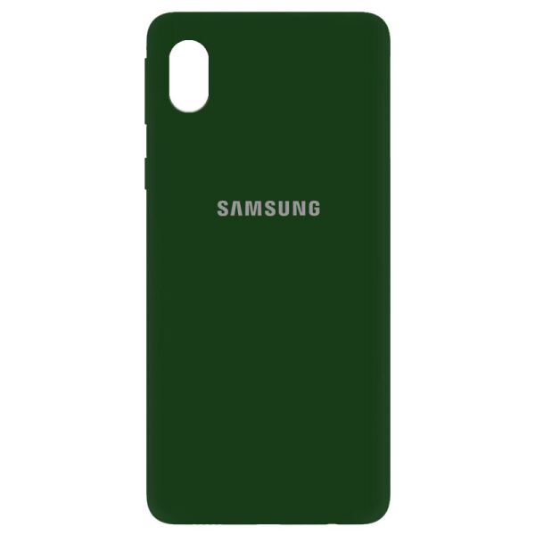 

Чехол Silicone Cover My Color Full Protective (A) для Samsung Galaxy A01 Core (Зеленый / Dark green) (100066634)