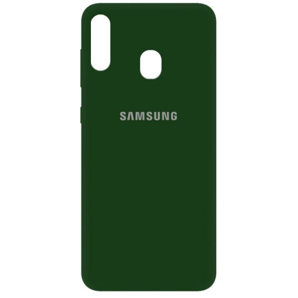 

Чехол Silicone Cover My Color Full Protective (A) для Samsung Galaxy A30 (Зеленый / Dark green) (1101284)