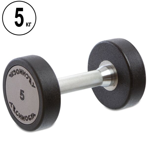 

Гантель профессиональная полиуретановая Technogym (TG-1834-5), 5кг