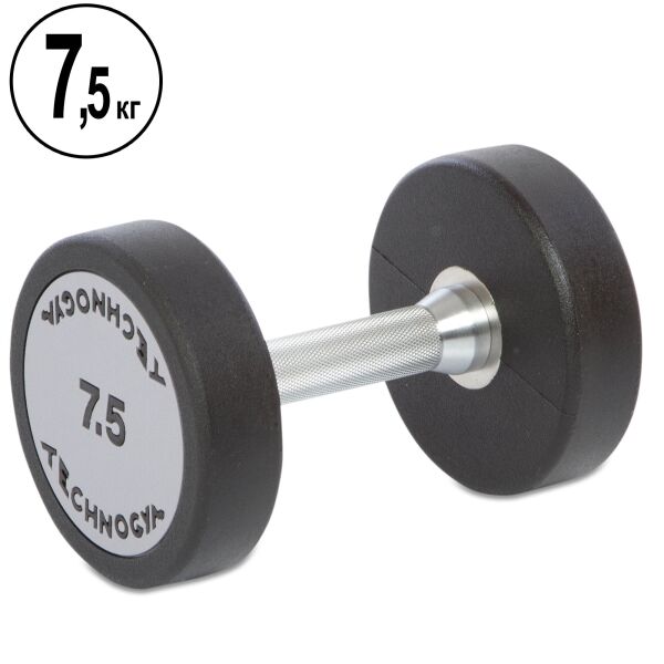 

Гантель профессиональная полиуретановая Technogym (TG-1834-7_5), 7,5кг