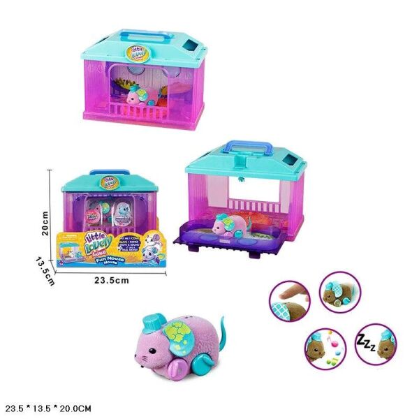 

Игрушечный мышонок с домиком Little Lovely Animal