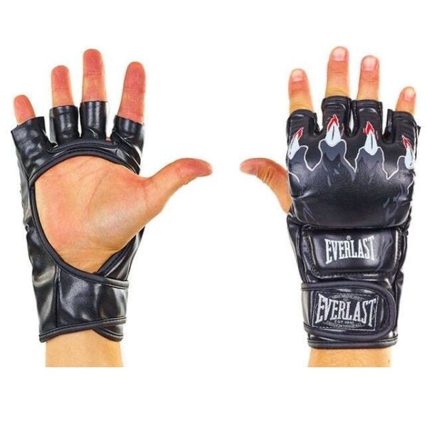 

Перчатки для смешанных единоборств MMA Everlast BO-3207-BK черные - XL