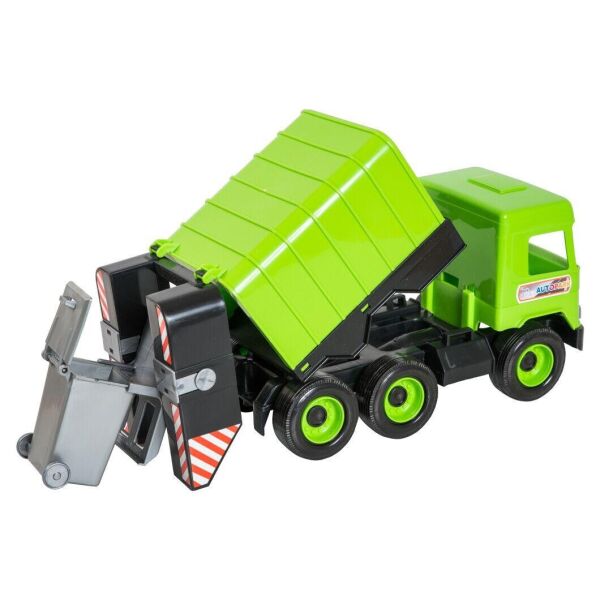 

Авто "Middle truck" мусоровоз (св. Зеленый) в коробке, 39484