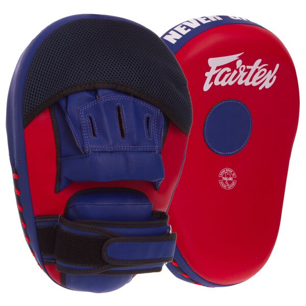 

Лапы изогнутые Fairtex FMV13, красно-синие