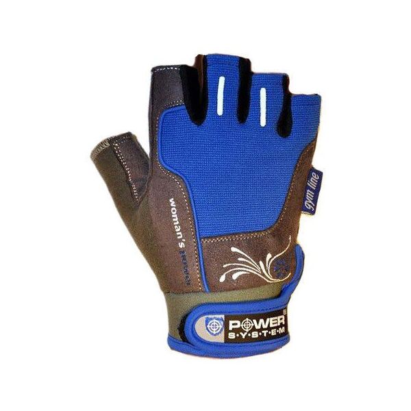 

Перчатки спортивные Power System Woman's Power PS-2570 Blue - M