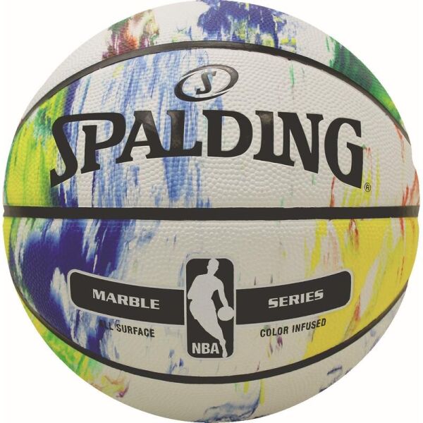 

Мяч баскетбольный Spalding NBA Marble Black White Outdoor (NBA-MBW-OUT_7), №7