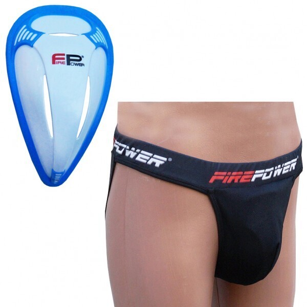 

Защита паха (Ракушка) FirePower Full protection (FP-3554-V) - синяя, L