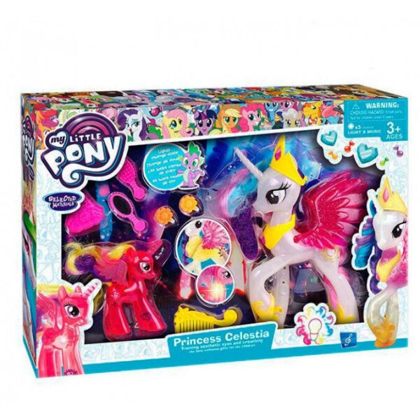 

Набор фигурок большого Пони с крыльями и маленького My Little Pony