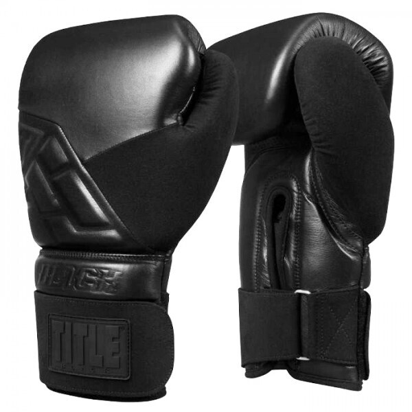 

Перчатки боксерские TITLE Boxing Black Phantom Bag Gloves (FP-8452-V), 12 oz