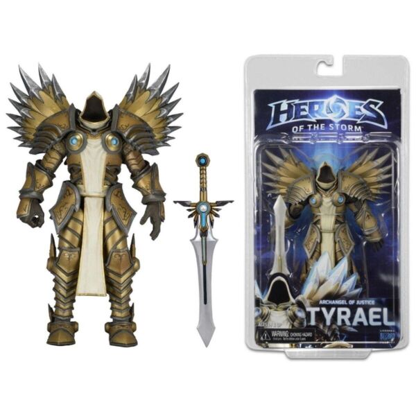 

Игровая фигурка Тираэль Архангел Правосудия Герои Бури Tyrael Achangel of Justice Heroes of the Storm Neca