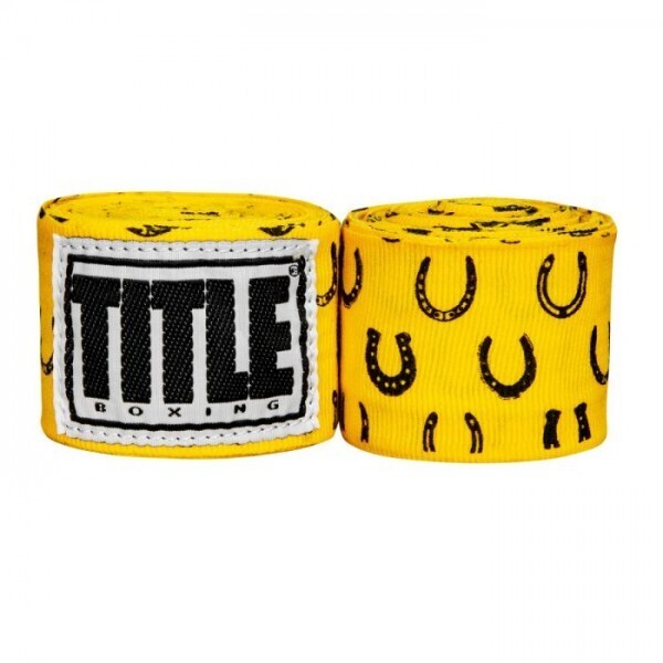 

Бинты боксерские эластичные Title Boxing Print Mexican Stile Horseshoes, 2 шт. по 4,5 м