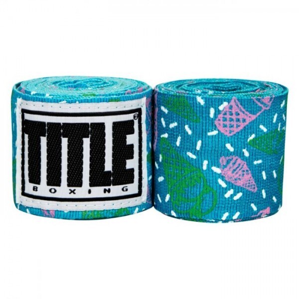 

Бинты боксерские эластичные Title Boxing Print Mexican Stile Ice Cream, 2 шт. по 4,5 м
