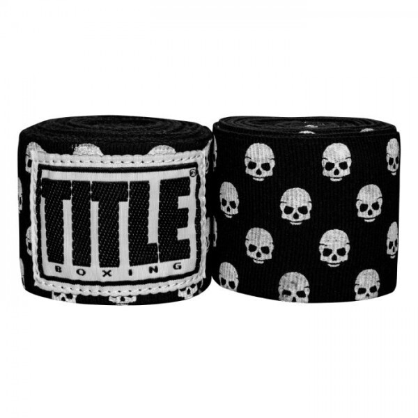 

Бинты боксерские эластичные Title Boxing Print Mexican Stile Skulls, 2 шт. по 4,5 м