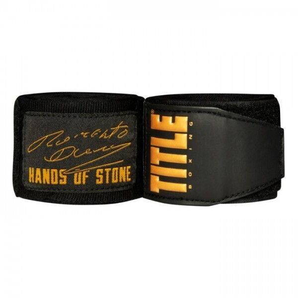 

Бинты боксерские эластичные Title Boxing Roberto Duran Зеленые, 2 шт. по 4,5 м