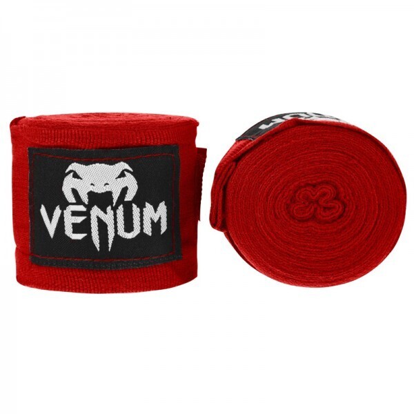 

Бинты боксерские эластичные Venum Original Kontact, красные