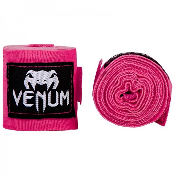 

Бинты боксерские эластичные Venum Original Kontact, розовые