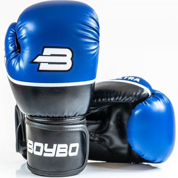 

Перчатки боксерские BoyBo Ultra кожзаменитель, синий SF5-44-10 10 Oz