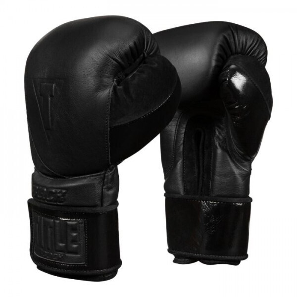 

Перчатки боксерские TITLE Boxing Black Training 2.0 (FP-7751-V), 14 oz