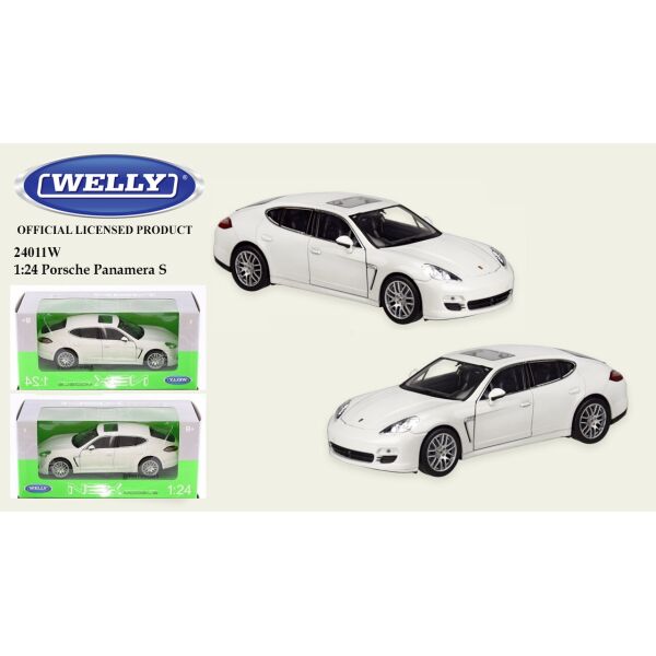 

Машинка детская игрушечная WELLY Porsche Panamera белый