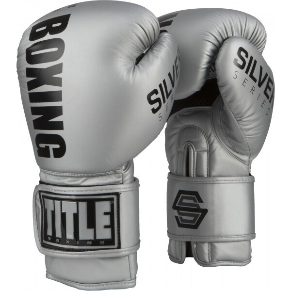 

Перчатки боксерские TITLE Boxing Silver Series Select Training (FP-3214-V), 16 oz