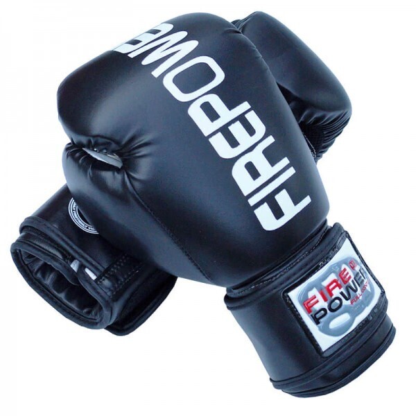 

Боксерские перчатки FirePower FPBGА1, черные - 14 oz