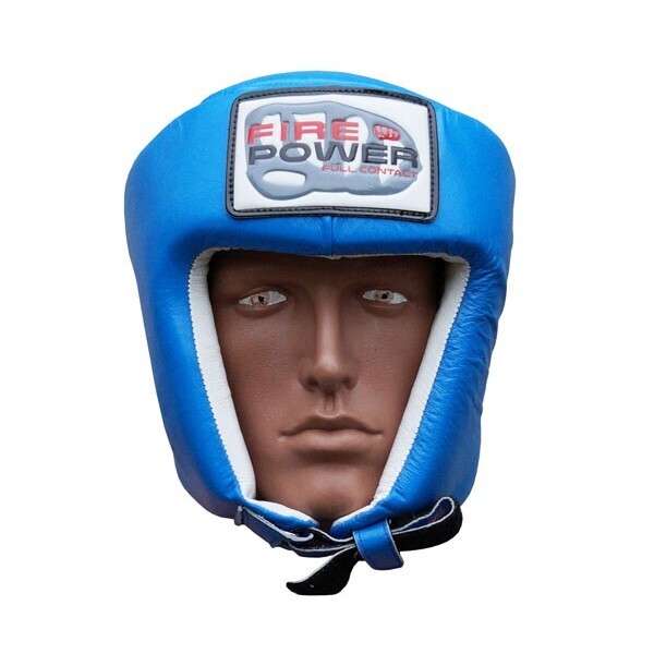

Шлем боксерский FirePower FPHG2, синий - XL