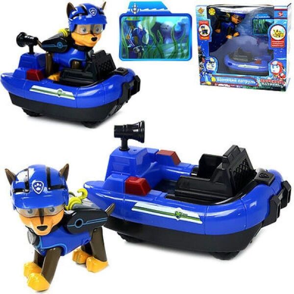 

Герой Щенячий патруль Гонщик Чейз из серии Морской патруль CH TOYS