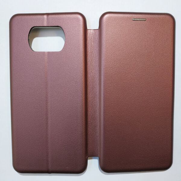 

Чехол книжка Elite для Xiaomi Poco X3 NFC Bordo