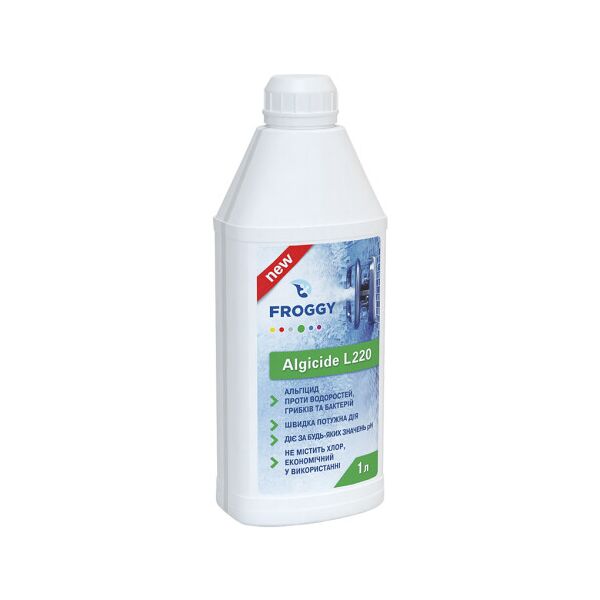 

FROGGY Algicide L220 - уничтожает все виды водорослей 1 л.